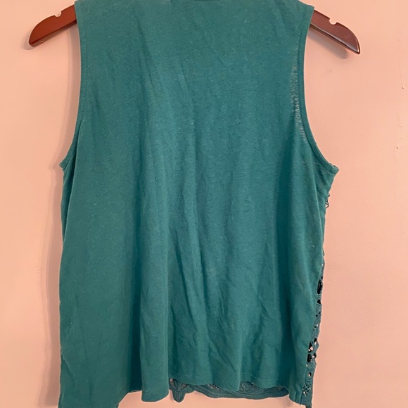 Anthropologie Lace Shell Tank - Picture 3 of 7